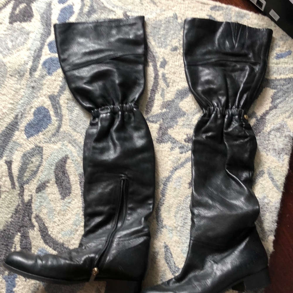 Jimmy Choo 24.5 inch high boot! Leather! Used!